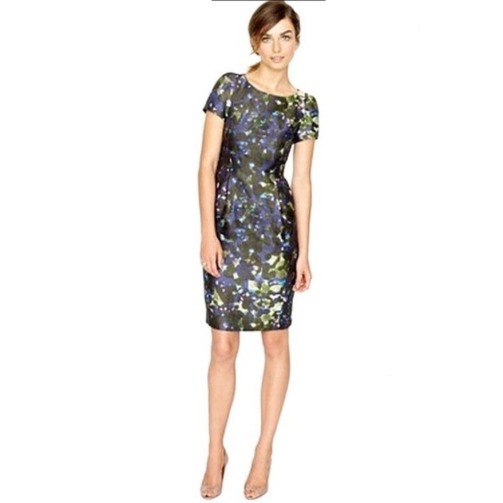 J Crew Floral Dress with Pockets, Size 8